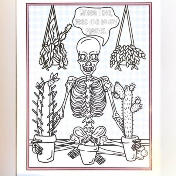 'Feed Me To My Plants' Original Art Print 4x6 by Alisha Capps - Picture 2 of 3